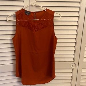 *3/$10* Van Heusen Women’s Lacy Sleeveless Top